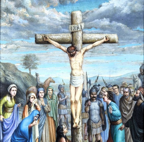 Crucifixion of Christ - France, Limoges 18th century  - 